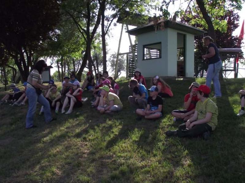 Erdei iskolás képek