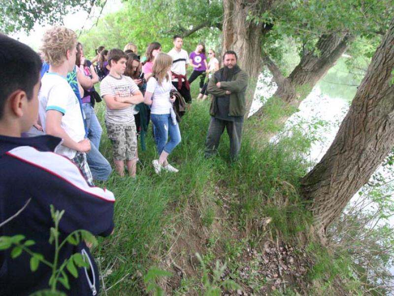 Erdei iskolás képek